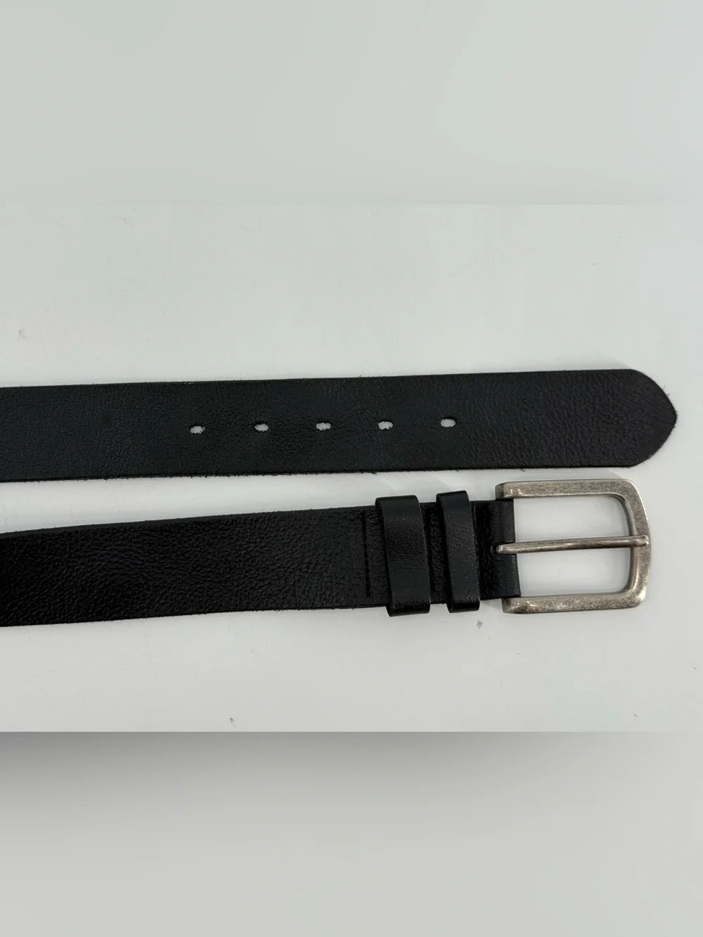 Men’s Leather Belt Casual Streetwear Soft Leather 42